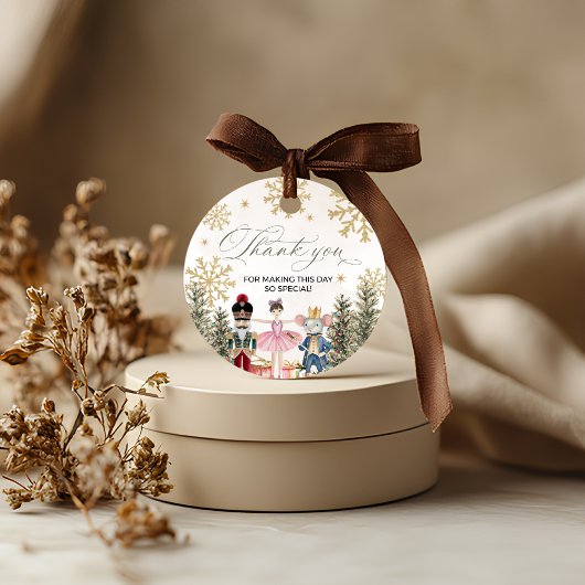 Suikerpruim Notenkraker Cadeautag Bedankjes Labels