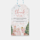 Suikerpruim Notenkraker Favor Tag Cadeaulabel (Voorkant)