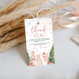 Suikerpruim Notenkraker Favor Tag Cadeaulabel