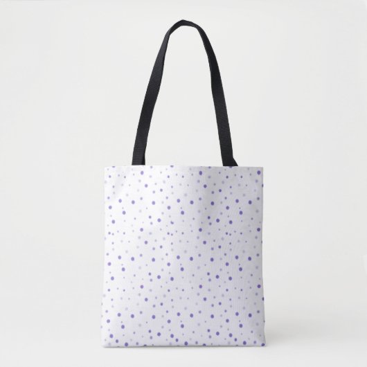 Suikerpruim op Wit Tote Bag (Voorkant)