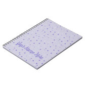 Suikerpruim Paars Notitieboek (Linkerzijde)