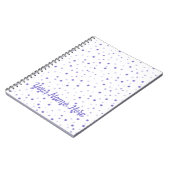 Suikerpruim Wit Notitieboek (Linkerzijde)