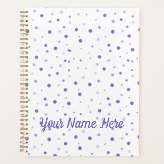 Suikerpruim Wit Planner (Voorkant)