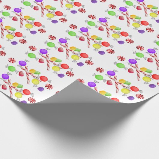 Suikerpruimen inpakpapier (Hoek)