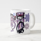 Suikerpruimendans grote koffiekop (Voorkant rechts)