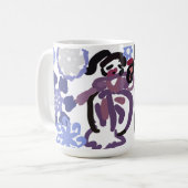 Suikerpruimendans koffiemok (Voorkant links)
