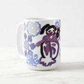 Suikerpruimendans koffiemok (Voorkant links)