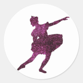 suikerpruimenfee ronde sticker
