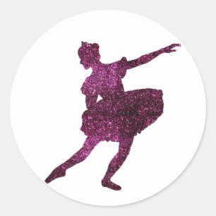 suikerpruimenfee ronde sticker