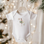 Suikerpruimenfee Whimsical winter Onederland Romper