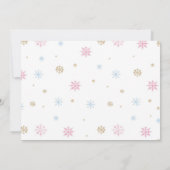 Suikerpruimfee Kerst Verjaardag Foto Bedankt (Achterkant)