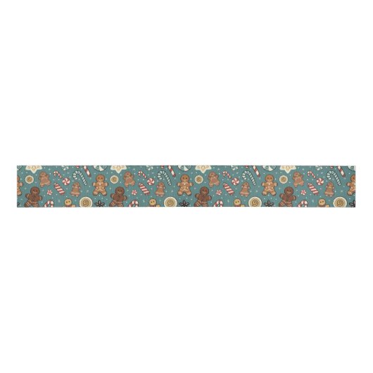 Suikerpruimkrullen Grosgrain Lint (Voorkant)