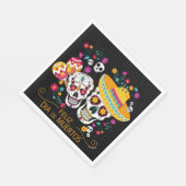 Suikerriemen en -bloemen servet (Hoek)