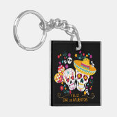 Suikerriemen en -bloemen sleutelhanger (Voorkant Links)