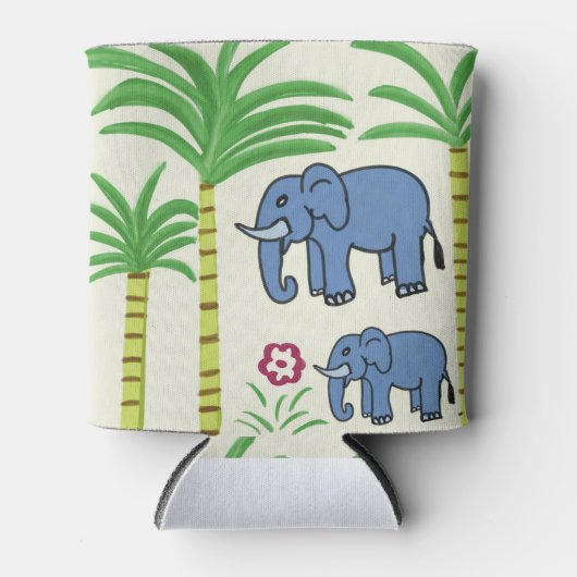 suikerriet en olifant blikjeskoeler (Voorkant)