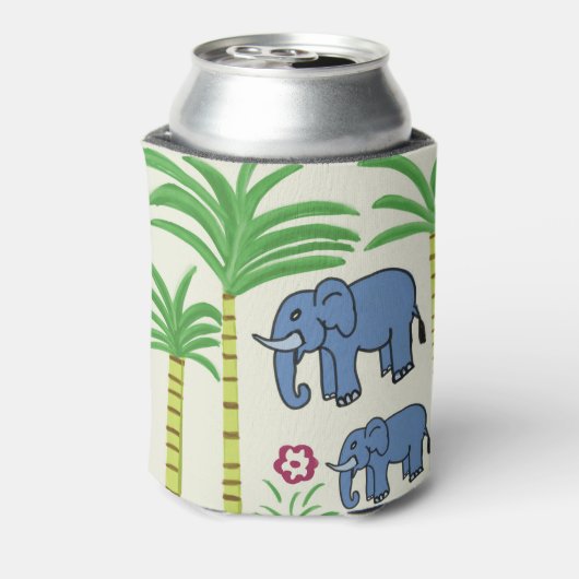 suikerriet en olifant blikjeskoeler (Blikje Achterkant)