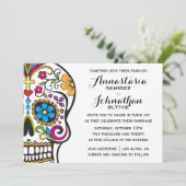 Suikerriet Uitnodiging tot bruiloft (Staand voorkant)