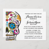 Suikerriet Uitnodiging tot bruiloft (Voorkant / Achterkant)