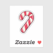 suikerriet voor cartoon sticker (Vel)