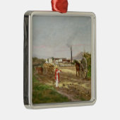 Suikerrietgewassen Metalen Ornament (Rechts)