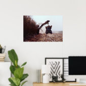 Suikerrietoogst Poster (Thuiskantoor)