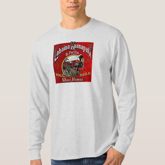 Suikerriettrein met baldwin-locomotieven t-shirt (Voorkant)