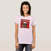 Suikerriettrein met baldwin-locomotieven t-shirt (Voorkant volledig)