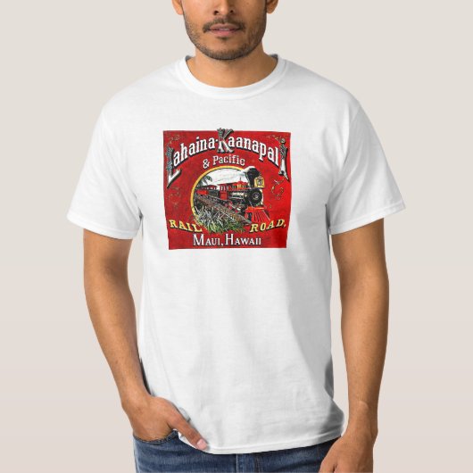 Suikerriettrein met baldwin-locomotieven t-shirt (Voorkant)