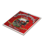 Suikerriettrein met baldwin-locomotieven tegeltje (Zijkant)