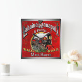 Suikerriettrein met baldwin-locomotieven vierkante klok (Huis)