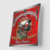 Suikerriettrein met baldwin-locomotieven vierkante klok (Hoek)