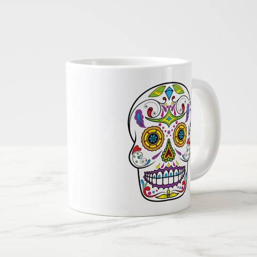 Suikerschedel 1 grote koffiekop (Voorkant rechts)