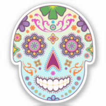 Suikerschedel Aangepaste vinylSticker