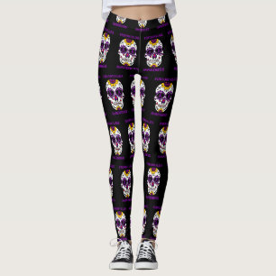 Suikerschedel/bewustzijn...Fibro Leggings