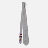 Suikerschedel/bewustzijn...Fibro Stropdas (Achterkant)