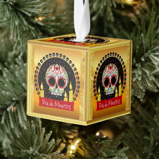 Suikerschedel bloeit intimiderend en eng decoratie (Boom)