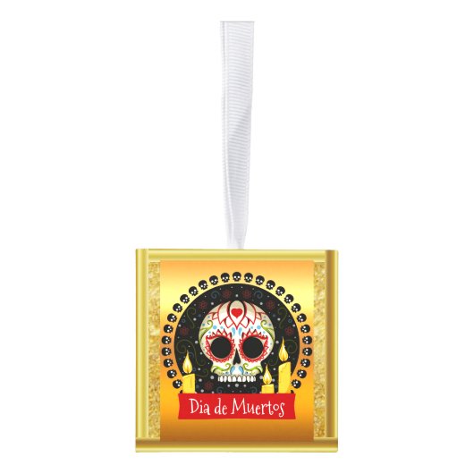 Suikerschedel bloeit intimiderend en eng decoratie (Rechts)