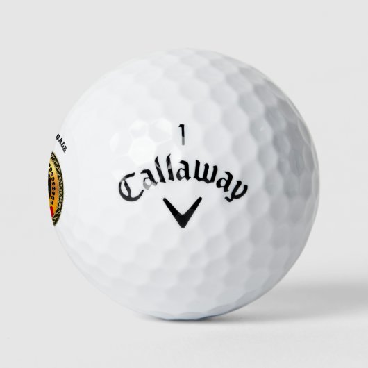 Suikerschedel bloeit intimiderend en eng golfballen (Logo)