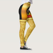 Suikerschedel bloeit intimiderend en eng leggings (Rechts)