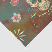 Suikerschedel Dia De Los Muertos 3 Decoupage Tissuepapier (Detail)