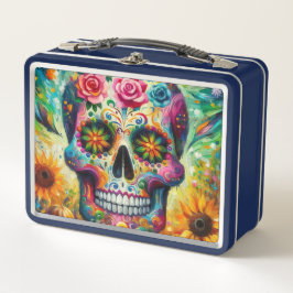 Suikerschedel Dia De Los Muertos Dag van de dood