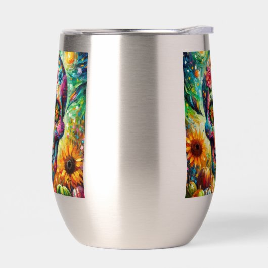 Suikerschedel Dia De Los Muertos Dag van de dood (Links)