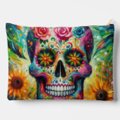 Suikerschedel Dia De Los Muertos Dag van de dood Etui (Achterkant)
