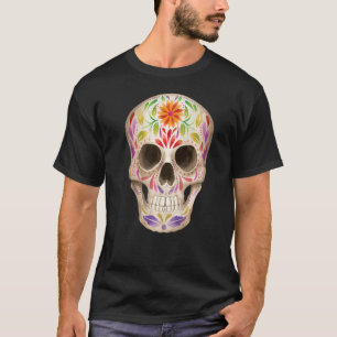 Suikerschedel Dia de Los Muertos Day Dead Calavera T-shirt