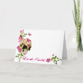 Suikerschedel [Día de Muertos] Kaart (Voorkant)