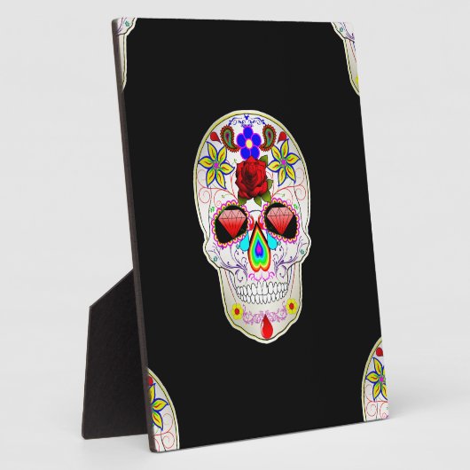 suikerschedel fotoplaat (Zijkant)