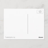 Suikerschedel Frenchie - groen Briefkaart (Achterkant)