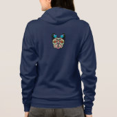 Suikerschedel Frenchie Hoodie (Achterkant)