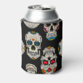 Suikerschedel Gedrukte Koelbox Blikjeskoeler (Blikje Achterkant)