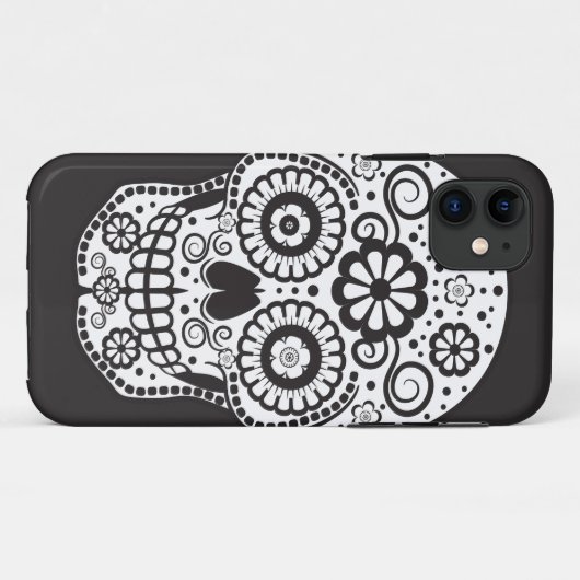 Suikerschedel glimlachen Case-Mate iPhone case (Achterkant (horizontaal))